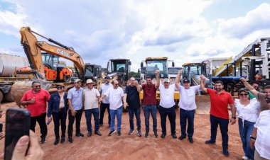 Senador Eduardo Braga anuncia nova etapa de obras em Autazes, moradores cobram transparência