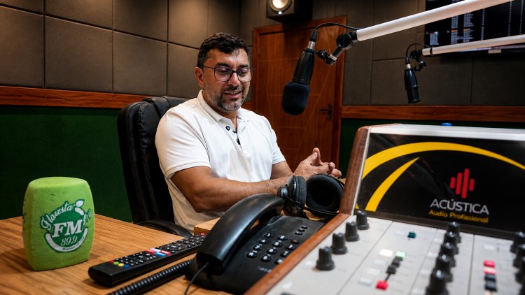 EX-GOVERNADOR WILSON LIMA PARTICIPA DE EDIÇÃO ESPECIAL DO PROGRAMA FALA RUEIRO E APRESENTA PROPOSTAS COMO PRÉ-CANDIDATO AO SENADO