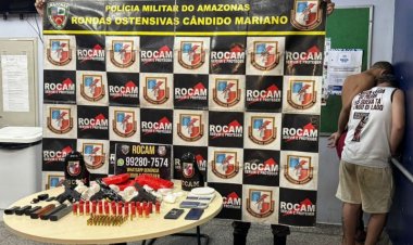 Suspeitos de atirar em capitão da PM durante evento político são presos em Manaus