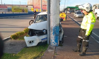 Sequência de acidentes em Manaus deixa um morto e feridos nesta terça-feira (8)